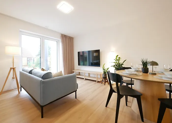 Seenah2, Privater Garten, Stellplatz, Strandnaehe Appartement