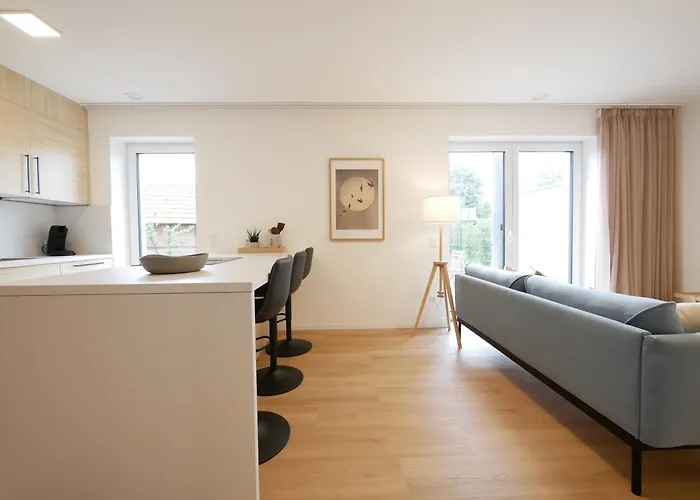 Seenah2, Privater Garten, Stellplatz, Strandnaehe Appartement Sassenberg